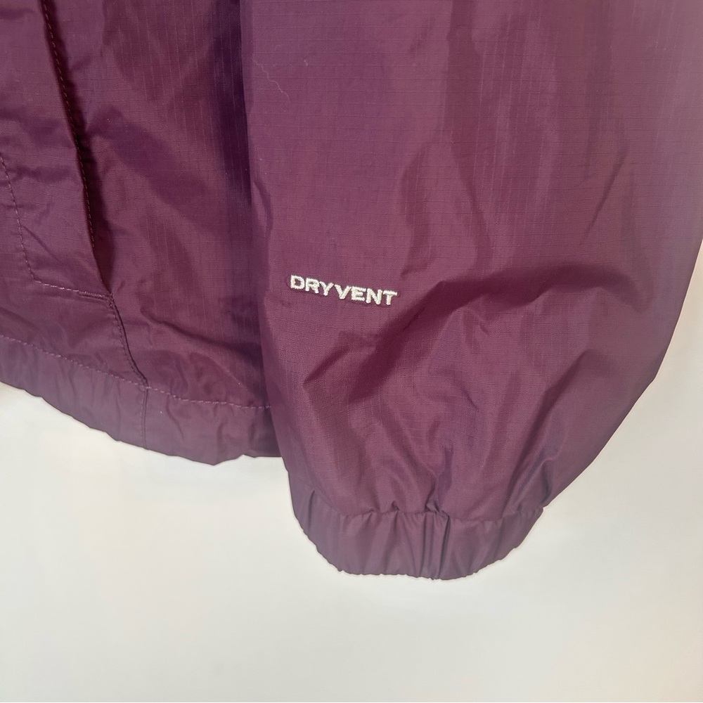 The North Face Women’s Burgundy Purple DryVent Resolve Hooded Jacket, Size Large - Picture 5 of 10